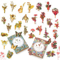 KIBBEH 90 Pieces Fairy Stickers for Scrapbook - color: Sunburst and Twilight