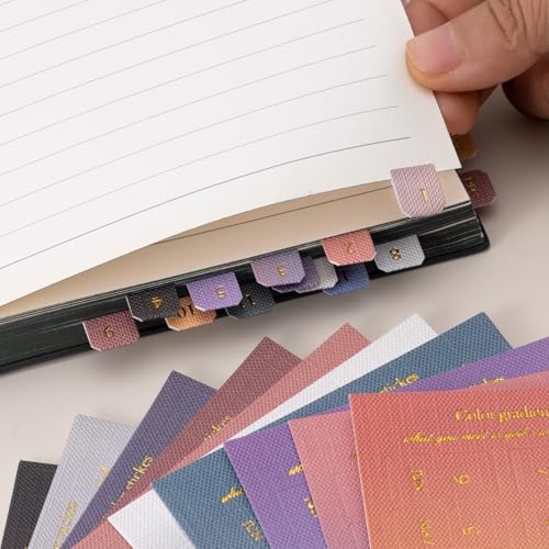 Joez Wonderful 20 Sheets Planner Monthly Tabs, Self Adhesive Tabs Stickers, Planners Index Tabs Calendar Tabs for Planners, Office, Study, Notebook (360 Pcs, Style2, Style1) - color: 20 Sheets, Style 1+style 2