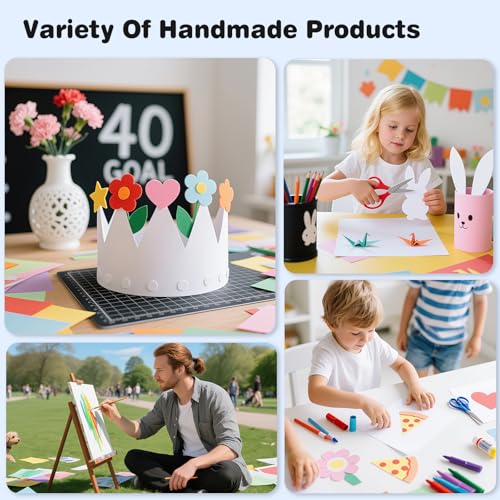 White Cardstock 8.5 x 11, 120 Sheets Card Stock, Construction Paper | 75 lb/200 gsm Thick Paper, Heavy Card Stock, Cardstock Paper for Printing, Drawing, Invitations, DIY Cards, School Supplies - color: White-1, size: 8.5x11 IN-120 Sheets