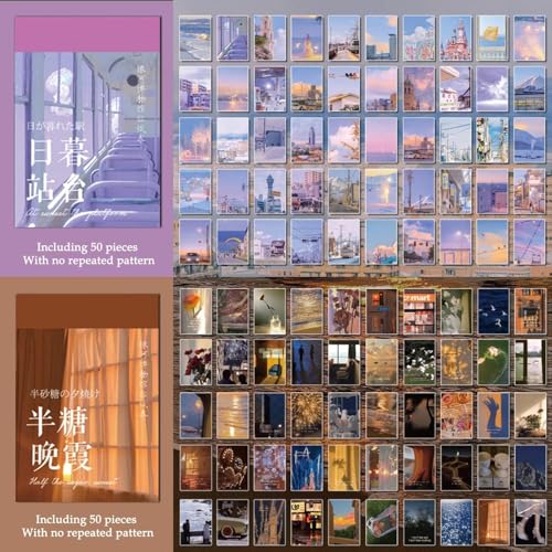 440 Pcs Washi Stickers Set for Journaling, BetterJonny Scrapbooking Diary Planner Album Stickers Card Making Journaling DIY Arts and Crafts, 8 Pack…