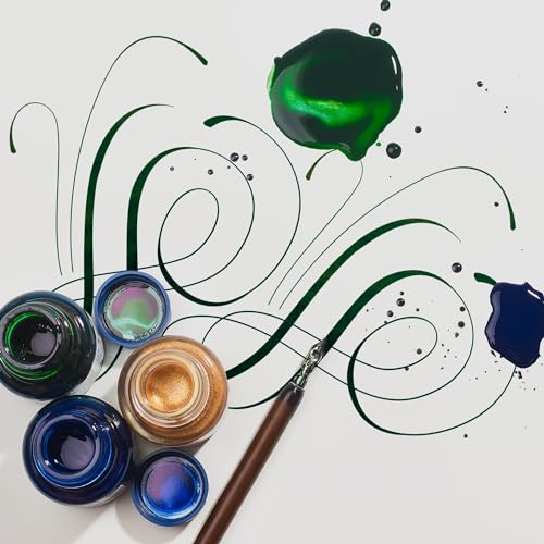 Winsor & Newton Calligraphy Ink, 30ml (1-oz) Bottle, Matt Black - color: Matt Black, size: 1 fl oz