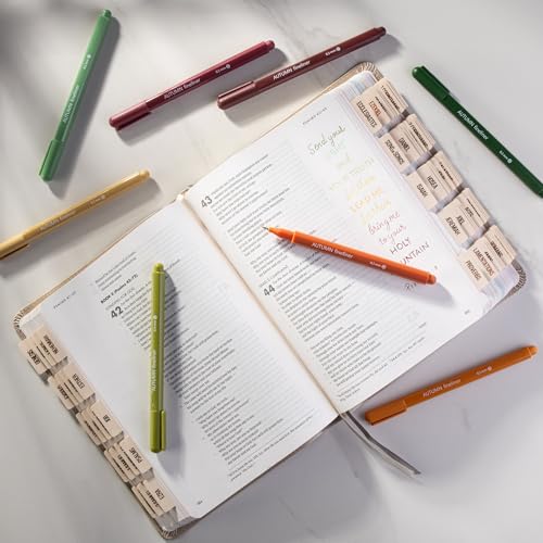 DIVERSEBEE Fine Tip Pens, 0.5mm Fine Point, Assorted Colors (Autumn) - color: Autumn