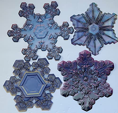 Parchment Paper Leaves for Cheese & Charcuterie Boards - Sisson Snowflakes, Pack of 20, Made in USA with French Parchment Paper. Rinse clean, dry, reuse. - color: Snowflakes