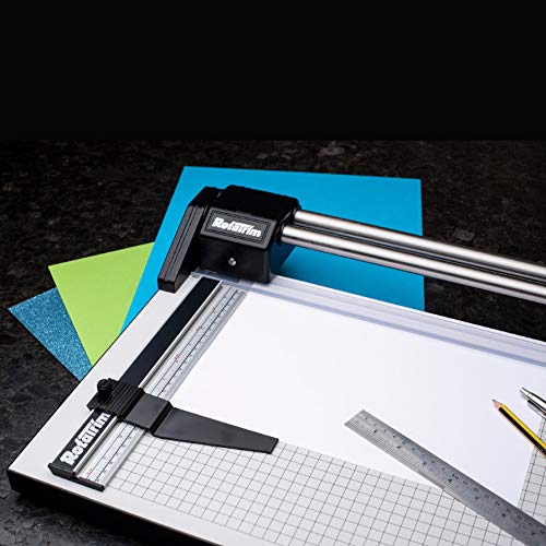 Rotatrim Pro 42 Inch Cut Professional Paper Cutter/Trimmer Precision Rotary Trimmer with Self-Sharpening Precision Steel Blades & Twin Stainless Steel Guide Rails (RCPRO42i) - size: 42 Inch