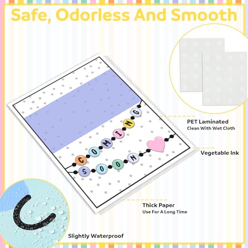 Mooliwe 94 Pcs Welcome Back to School Bulletin Board Set Retro Flowers Smile Face Paper Cutouts for First Day of School Classroom Wall Door Decoration(Groovy) - style: Boho Rainbow
