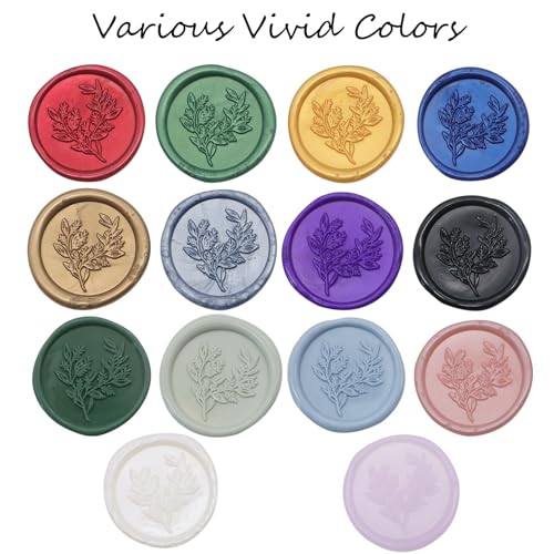 Rose Gold Wax Seal Sticks 20pcs, Andotopee Glue Gun Wax Seal Sticks for Wax Seal Stamp, Premium Sealing Wax for Envelope Letter Seal Wedding Invation Craft Adhesive, Great Gift Ideas (Mini Size)