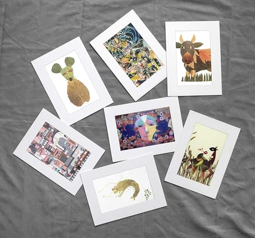 Golden State Art, Paper Picture Frames, 4X6, White, 25 Pack - color: White, size: 25 Pack
