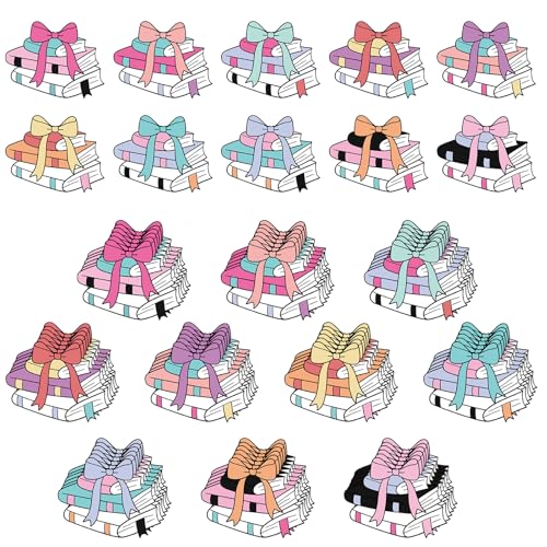 Chuangdi 60 Pcs Backpack Cutouts Book for Classroom - style: Book