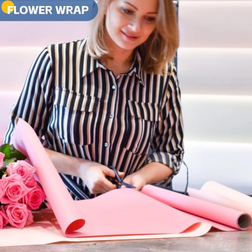 Pink Wrapping Paper, 15"x900" Art Craft Kraft Paper Bulletin Board Paper - color: Pink, size: 15 x 900 Inch