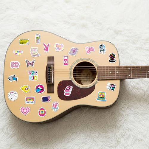Y2k Retro Aesthetic Stickers - 50 Pcs 2000s Cyber Trend Decals - style: Y2K