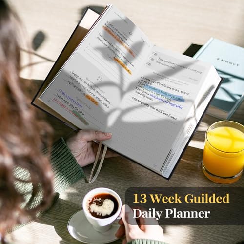 5 MINUTES A DAY Self-Care Journal, Wellness & Daily Reflection Notebook – Mental Health & Anxiety Journal for Women & Men – Self Care Planner, ADHD Planner with Mood Tracker – A5 Size (Black) - color: Black