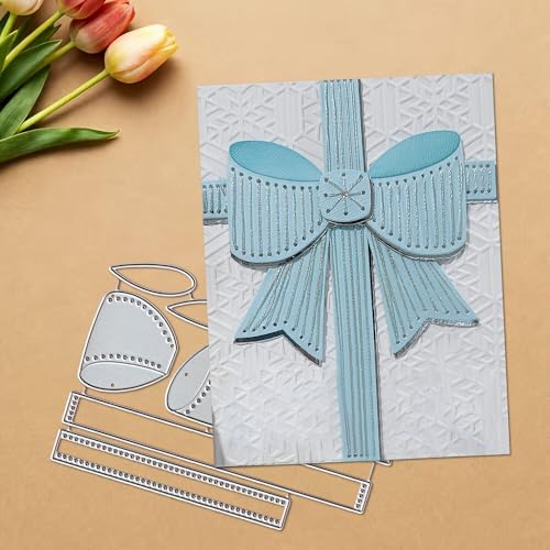 Lapoo 3D Backgrounds Frame Metal Cutting Die for Scrapbooking, New Cutting Dies DIY Album Card Making Decor Paper Craft Metal Die Cuts Party Wedding Decorations (Brogue 5.5 x 3.7 in) - color: Brogue 5.5 x 3.7 in