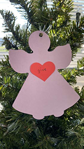 SHAPES ETC. 5.5" x 5.5" Angel Creative Cut-Outs, Multicolor, 31-Count - color: Assorted Angels