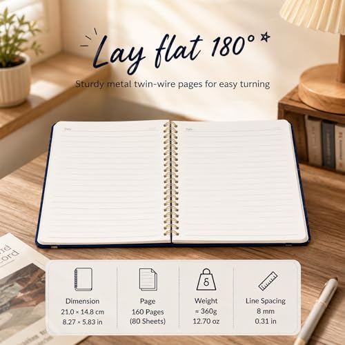A5 Stuff I Need to Remember Journal Notebook Lined Spiral Bound Notes - color: STUFF