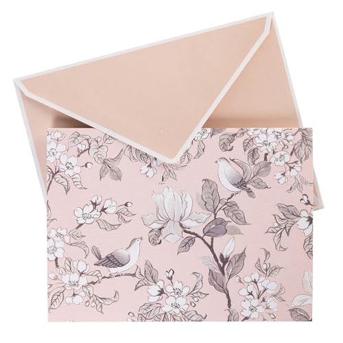 Graphique La Petite Presse Birds Boxed Notes | Blank Note Cards with Envelopes | 10 Count All Occasion Greeting Card Set | 5.25 x 3.8 Inches | High Quality Thick Paper Stationery with Unique Design - color: Birds