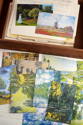 Claude Monet Postcard Set: Pack of 30 Impressionist Art Print Postcards