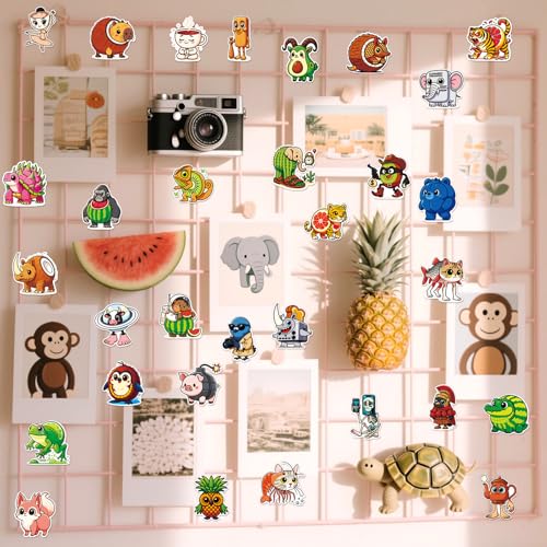 Italian Brainrot Funny Stickers - 50 Pcs Cute Animals Meme Gifts - style: Brainrot