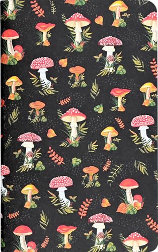 Mushrooms Jotter Notebooks (Set of 3)
