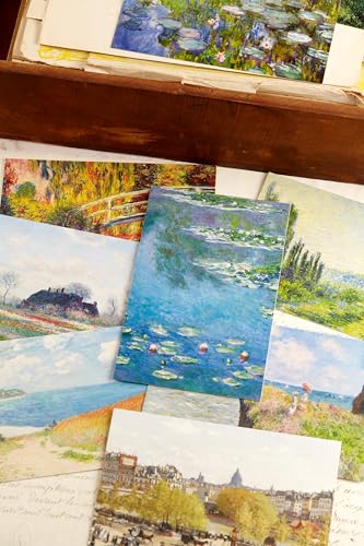 Claude Monet Postcard Set: Pack of 30 Impressionist Art Print Postcards