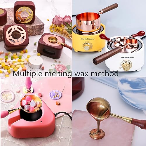 Pearl Pink Wax Seal Beads Set - 400pcs Octagon Sealing Beads for Wax Seal Stamp, Gift Wrapping & Letter Sealing - color: Pearl Pink