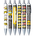 6PC School Bus Driver Appreciation Pens Thank You Gifts Retirement Party Favor Supplies Birthday End of Year Staff Ideas Transportation Employee Token Novelty Ballpoint Writing Set Accessories - style: Bus Driver