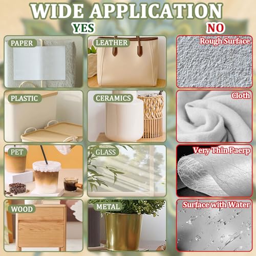 WANDIC 3 Sheets UV DTF Cup Warp Rub on Transfer Stickers, Creature in Glass Bottle Waterproof Scrapbook Decals for Craft Furniture, 15 * 30cm - color: Biological Glass Bottle