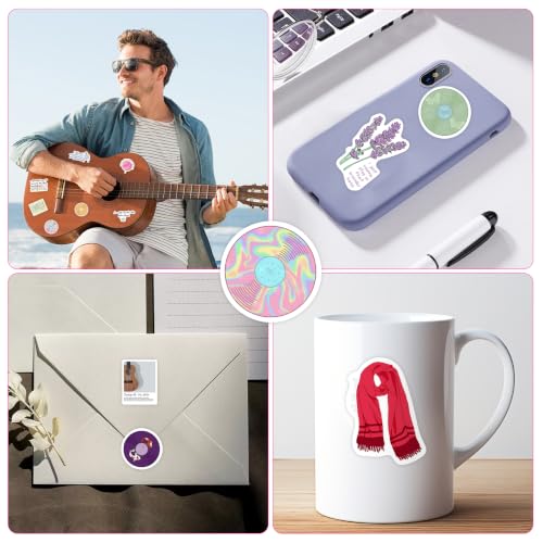 50 Pcs Pop Singer Country Folk Music Stickers for Adults - color: Music-pvc-156ksxx