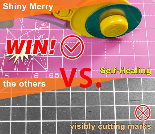 Self Healing Cutting Mat A0 36"x 48" Double Sided Pink Mat - color: Pink, size: A0 (36" x 48")
