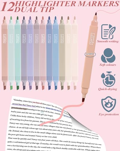 JIZHIYUAN 54PC Aesthetic School Supplies with Pink Pencil Case for Students - color: Pink