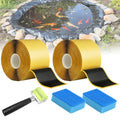 Pond Liner Seam Tape, Double Sided Butyl Rubber Tape Kit, Total 3" x 60'
