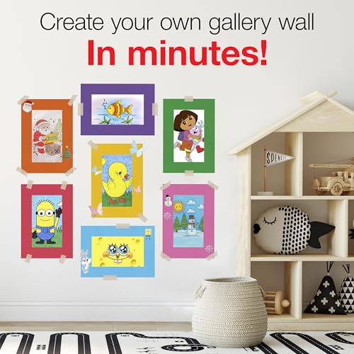 Hygloss 24 Pack Paper Picture Frames, White cardstock Photo Frame 4.75x6.75-Inch, Papers Frames to Decorate for Wedding Birthday DIY Classroom Crafts and Decorations - color: White, size: Small (6.75" x 4.75"), style: 24 Pcs