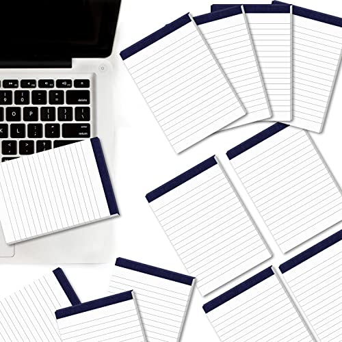 12 Pack Note Pads 4x6 Inch Small Lined Writing Memo Pads Writing Pads 4x6 - color: White 12, size: 4x6 Inch