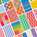 Monolike Unmatched Friends Sticker Pack Pattern Series.2 (102Pcs) - Variety Pack, Journal, Scrapbook, Waterproof, Fancy Sticker - color: Unmatched Friends Pattern Series.2