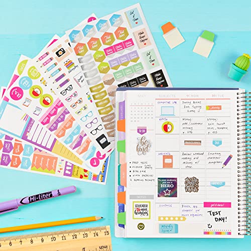Avery Teacher Planner Stickers Pack, 30 Sticker Sheets, 1,430 Total, Education Planners, Journals or Calendars (6781) - color: Teacher Pack