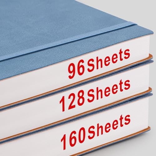 AHGXG Dotted Journal, 320 Pages, A4 (8.5''×11'') - color: GrayBlue, size: A4