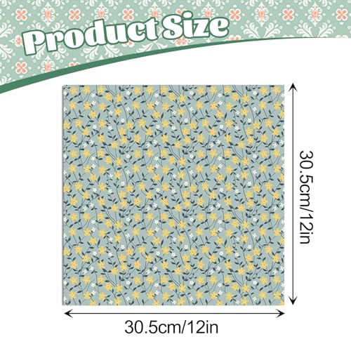 24 Sheets 12x12 Scrapbook Paper, Vintage Floral Scrapbook Supplies (Pastel) | Double Sided Decorative Patterned Paper, Scrapbooking Supplies for Junk Journal, Card Making or Collage, 24 Unique Designs - color: Pastel