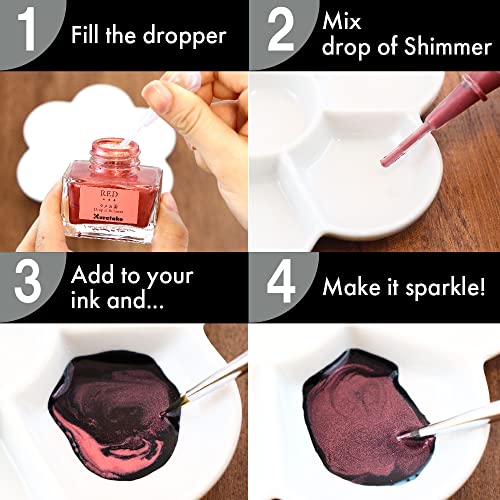 Kuretake Ink Ink-Cafe Glitter ECF163-999 - color: Glitter