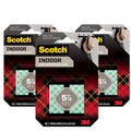 Scotch Removable Mounting Squares, 1 in x 1 in, Double-Sided Foam, 16 Squares (Pack of 3)