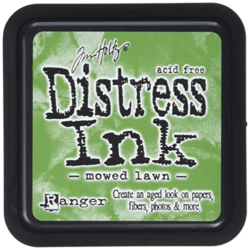 Ranger TIM35008 Tim Holtz Distressed Ink Pad, Mowed Lawn Green, by The Yard