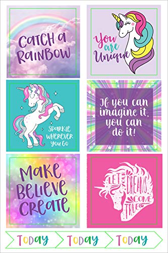 Essentials Unicorn Planner Stickers (over 160 stickers!) (Essentials Planner Stickers)