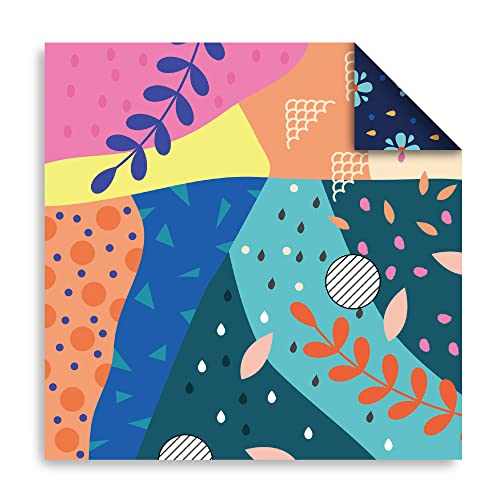 Origami Paper 6x6" Double Sided 50 Sheets 10 Colors Origami Kit,Craft Paper - color: 50sheets-mild fresh
