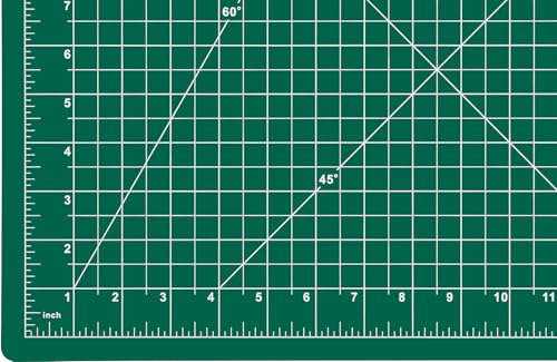 Dahle Vantage 10473 Premium Self-Healing Cutting Mat, 24"x36", 1/2" Grid, 5 Layers for Max Healing, Perfect for Crafts & Sewing, Green - color: Green, size: 36"L x 24"W
