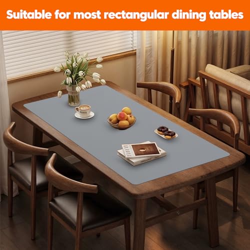 Large Silicone Mat, 24"x80" Heat Resistant Mats for Countertop, Dark Gray - color: Dark Gray, size: 80"L x 24"W
