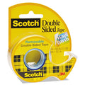 Scotch Double-Sided Removable Tape with Dispenser, 3/4-Inch x 400-Inch, Clear – 1-Pack