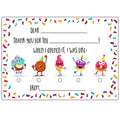 Fun & Easy Kids Fill in the Blank Thank You Postcards, 25 Card Set
