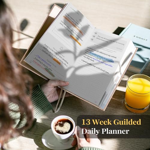 5 MINUTES A DAY Self-Care Journal, Wellness & Daily Reflection Notebook – Mental Health & Anxiety Guided Journal for Women – Self Care Planner, ADHD Planner with Mood Tracker – (Beige) - color: Beige