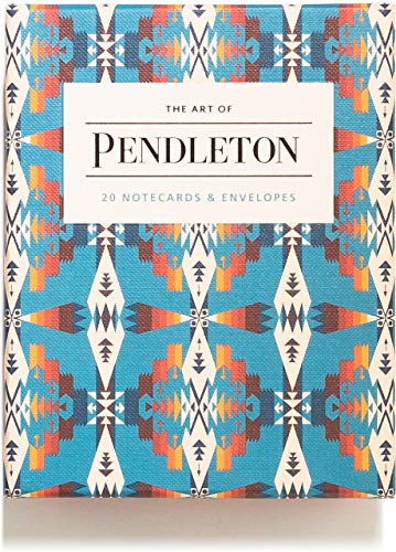 The Art of Pendleton Notes: 20 Notecards and Envelopes (Art Pattern Postcard Set, Blank Postcards)