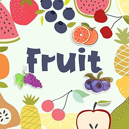 Fruit Stickers 50Pcs for Water Bottles Scrapbook, Classroom Rewards - style: Fruit Stickers