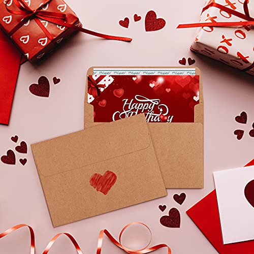 Eupako A6 Brown Envelopes 4x6, 100 Pack Self Seal Envelopes for 4x6 Cards, Photos, Invitations, Wedding, Graduation, Baby Shower, RSVP, 6.5 x 4.75 Inches - color: Brown, size: A6 (6.5x4.75 Inches)