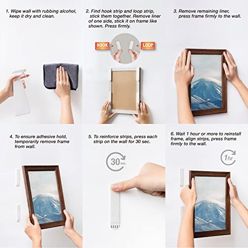 10 lb Medium Picture Hanging Strips, 240 Pairs (480 Strips), Damage-Free - size: M-240 Pairs